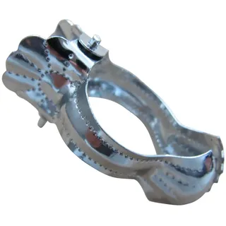 rewagi Donauklammer Donauklammer, Gardinen Dekorative Accesories, Gardinenzubehör, Gardinen, Dekoschals, Vorhänge, Seitenschals, (12-tlg., Farbe: chrom / Größe: Ø 16 mm), Verkaufseinheit: 8, 12, 24, 50, 100 Stück