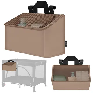 shumee Lionelo Sidepocket Medium Kinderbett-Organizer, Hängender Bett-Organizer | Wickeltisch, Windeln, Babytücher, Für Kinderzimmer, 43x15x23 cm