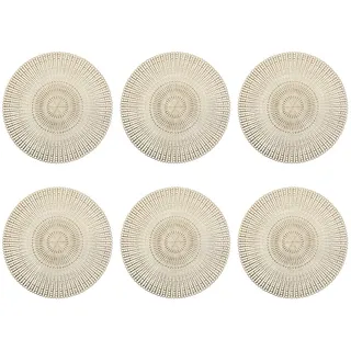 Zeller Platzset Cut out gold