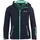 Jacke Navy/Aqua 128