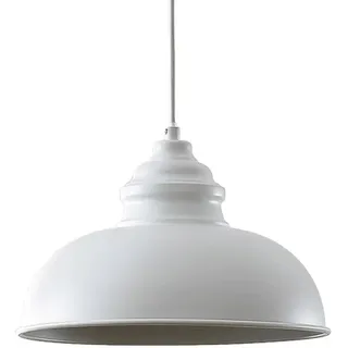 LINDBY Cliona 1-flg. 30,8 cm rund weiß