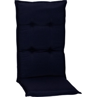 BEO Hochlehnerauflage »Turin«, blau, BxL: 46 x 118 cm