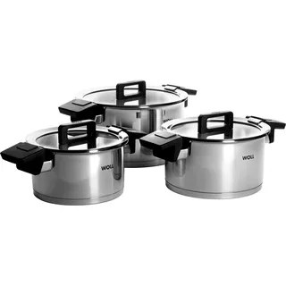 WOLL Concept Topf-Set 3-tlg. 3 x Kochtopf