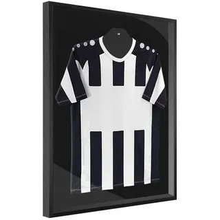 Bildershop-24 Objektrahmen Trikotrahmen Vario inkl. Bügel und Passepartout 70x90cm Schwarz (lackiert)