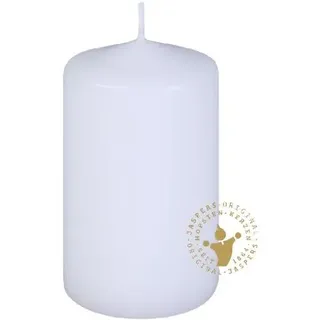 Jaspers Kerzen Stumpenkerzen weiß 150 x 60 mm, 10 Stück