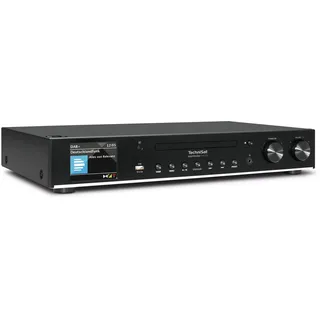 TechniSat DIGITRADIO 143 CD (V3) – HiFi-Tuner, DAB+, Internetradio, CD - Schwarz