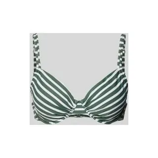 Bikini-Oberteil mit vorgeformten Cups Modell 'Summer', Oliv, 40C