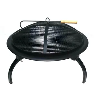Chillroi Feuerschale Ø 41,5 cm Schwarz