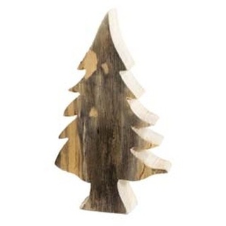 Holz Tanne ohne Rinde, H 35 cm"Holz Tannenbaum ohne Rinde"