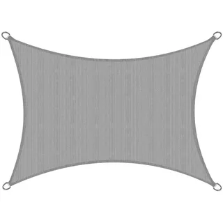 Sol Royal Sonnensegel rechteckig Grau HDPE