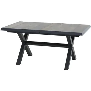 Siena Garden Sincro Gartentisch 200 x 90 x 77 cm Grau