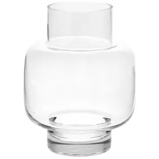Storefactory Scandinavia Dekovase Vase ASPLIDEN S Glas, Ø16x20cm weiß