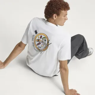 adidas Sushi Grafik T-Shirt weiß XL