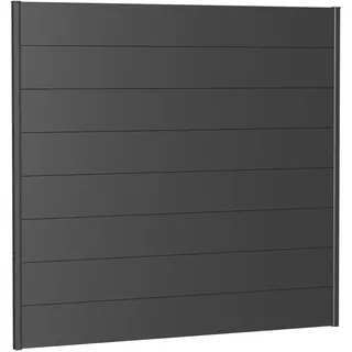 Biohort Wandpaneel für Sichtschutz 200 x 180 cm dunkelgrau