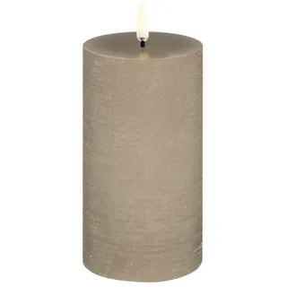 Piffany Uyuni LED Stumpenkerze 15 cm beige