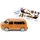 Siku 1070 VW Multivan orange 55