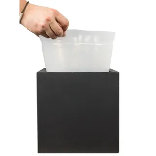 Pflanzwerk® Pflanzkübeleinsatz Blumenkübeleinsatz Einsatz für alle Cube 28x28x28cm + Tower 60x28x28cm Modelle *Frostbeständig* *2 Jahre Garantie* *Qualitätsware*