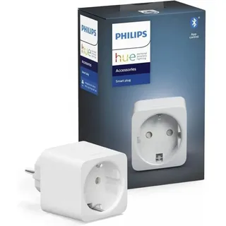 Philips Hue Funksteckdose SmartPlug - Indoor Steckdose - Bluetooth - Schaltersteckdose - weiß weiß