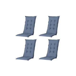 MADISON N.Y Auflage 123 x 50 x 6 cm blau 4-tlg.