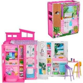 Barbie Puppenhaus Ferienhaus mehrfarbig HRJ76