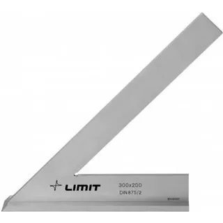 Limit Limit, Winkelmesser, Boundary angle with foot 45 ° 300x200 mm