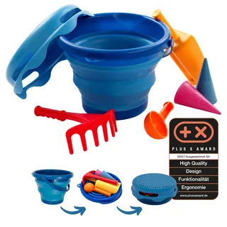 Donic Schildkröt 7 in 1 Sand Toys blau
