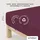 Baumwolle 120 x 200 - 130 x 220 cm purple deep