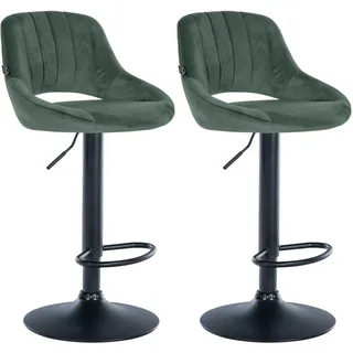 CLP Barhocker Milet 85 x 47 x 48 cm Grün