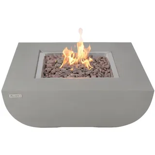 ELEMENTI Feuertisch Westport Ø 87 cm Hellgrau