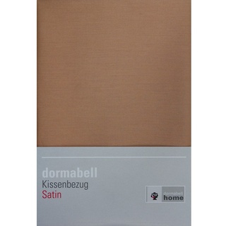 dormabell Kissenbezug Satin beige - 80x80 cm