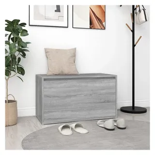 vidaXL Sitzbank Flurbank Grau 80 x 40 x 45 cm