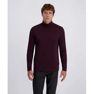 Pierre Cardin Rollkragenshirt unifarben, Baumwolle mit Stretch rot XXL (56)