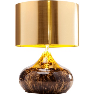 Kare-Design Tischleuchte, Gold, Kunststoff, 30x41x30 cm, Lampen & Leuchten, Innenbeleuchtung, Tischlampen, Tischlampen