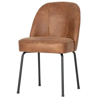 BePureHome Esszimmerstuhl Esstischstuhl Esszimmerstuhl Rodeo Leder Cognac