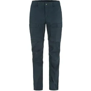 Fjällräven Abisko Hybrid Trail Zip-Off Hose Blau 40