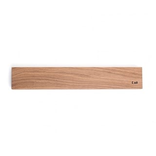 KAI Magnetleiste aus Eiche für Messeraufbewahrung - hochwertiges Holz für die Küche - Abmessungen 39 x 6,5 x 3 cm - Leiste für Küche Magnet Brett Holz