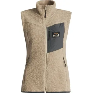 Lundhags Flok Wool Pile Vest Damen Khaki M