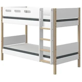 Flexa Etagenbett Nor 90 x 200 cm Lack Weiß 154 109