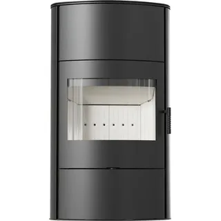 Kratki KOZA AB S/2 ROLLO Hoch Ø 150 10 kW Schwarz / Innenverkleidung Weiß