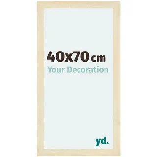 yd. Bilderrahmen 40x70 cm Sand Gewischt - MDF Rahmen Mura | Your Decoration, Acrylglas aus Kunststoff, Wandmontage, Geeignet für Fotos, Poster und Puzzles, Made in Holland