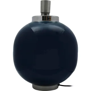 Tischleuchte KAYOOM "Art" Lampen Gr. Ø 28 cm Höhe: 38,5 cm, blau (dunkelblau) Tischlampen harmonisch, extravagant, luxuriös
