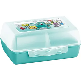 Emsa Lunchbox "Variabolo" in Türkis - (B)16 x (H)7 x (T)11 cm