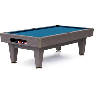 Stradivari Billardtisch Nero EuroSpeed, Blau, 9 ft (Spielfeld 254x127 cm)