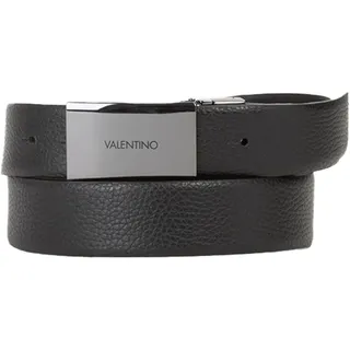 Valentino Herrengürtel Leder schwarz 115