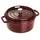 24 cm rund grenadine-rot