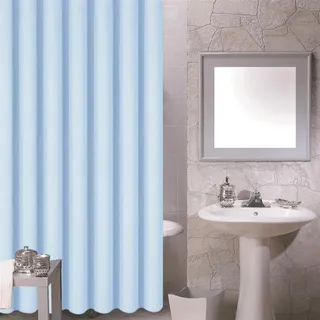 MSV Duschvorhang MSV Duschvorhang Blau Peva blau