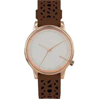 Komono KOMW2653 Estelle Cutout Damenuhr - Braun/Weiß