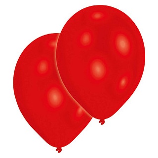amscan® Luftballons rot, 50 St.