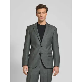 Slim Fit Anzug mit Schurwoll-Anteil Modell 'HENRY/GETLIN232X', Hellgrau, 50
