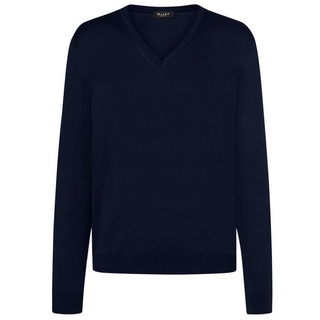 MAERZ Muenchen Rundhalspullover blau 52